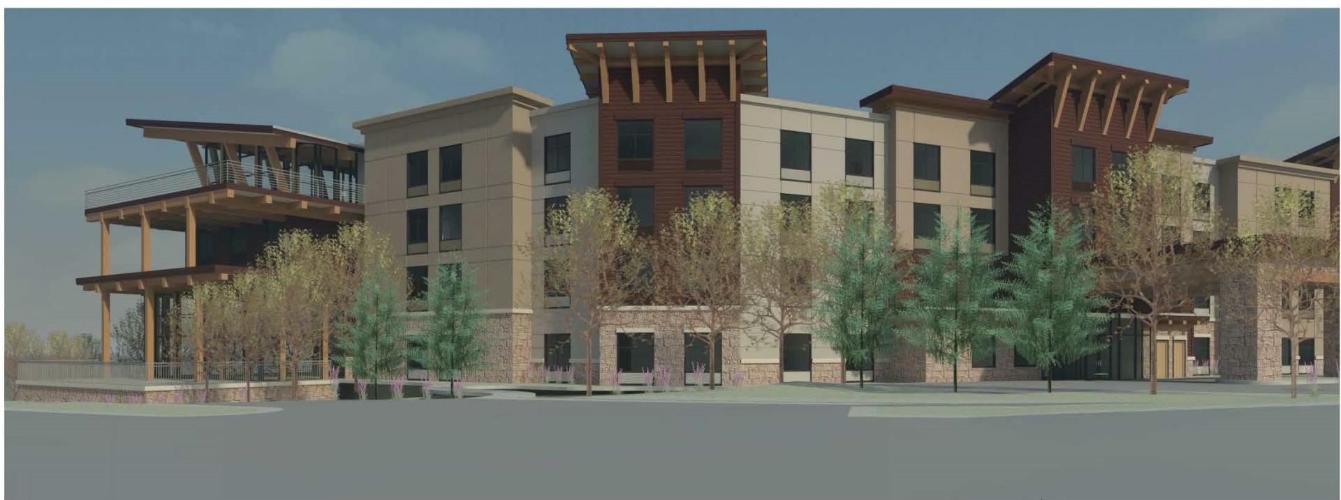 Homewood Suites Rendering